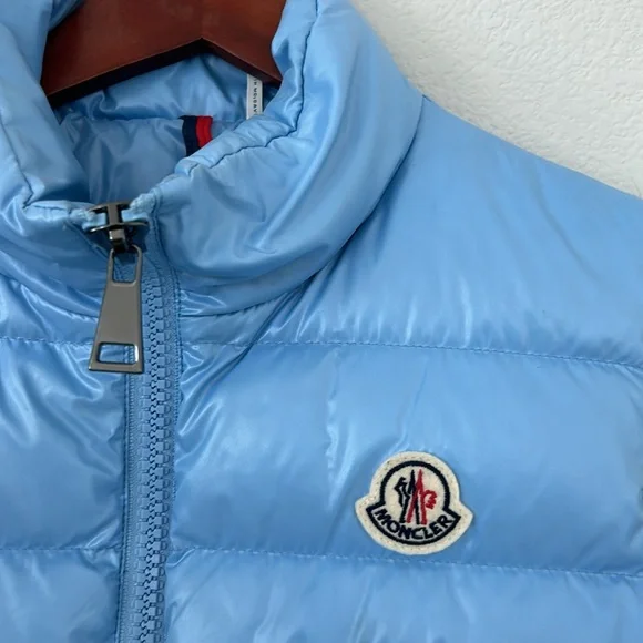 🩵WOMENS MONCLER GHANY MOCK NECK DOWN PUFFER VEST🩵